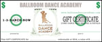 Gift Certificates!